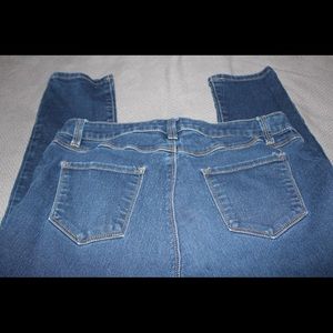 D. Jeans. Dark wash skinny 12